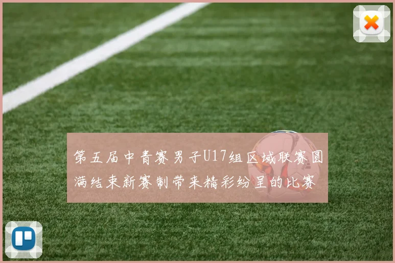 第五届中青赛男子U17组区域联赛圆满结束新赛制带来精彩纷呈的比赛体验